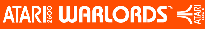 Warlords logo for Atari 2600
